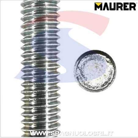 BARRA FILETTATA ZINC.1MT M20PASSO GROSSO 2,5 - MAU 91589