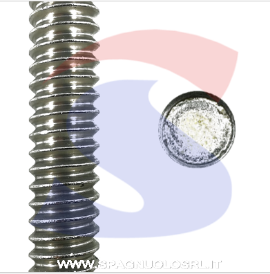BARRA FILETTATA INOX A2 12PASSO 1,75 - VITI DIN 975 A2 12