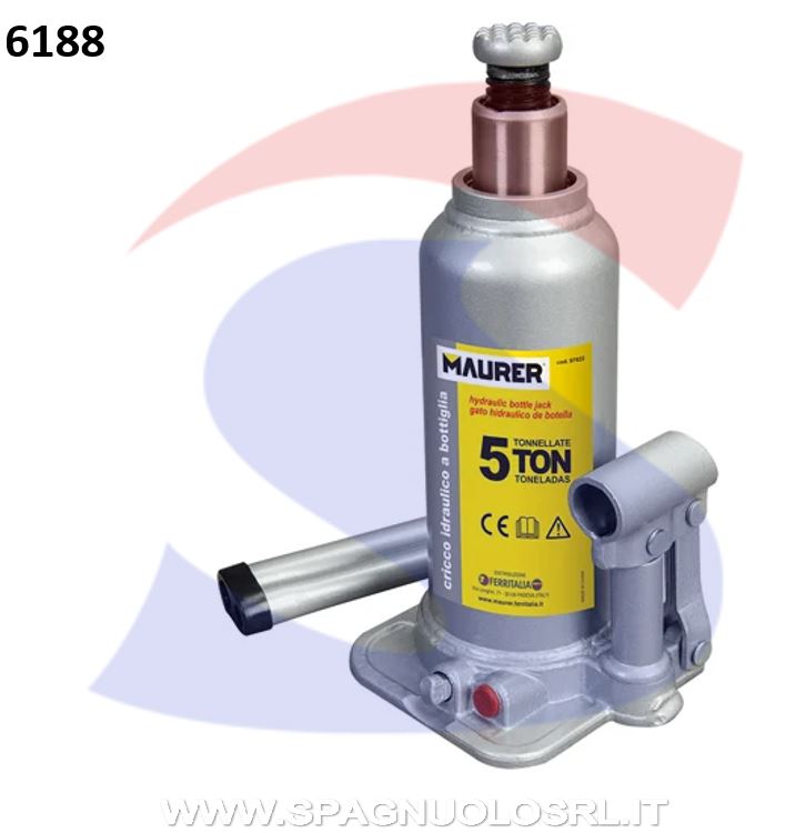 CRICCO IDRAULICO FINO A 5 TON. A BOTTIGLIA - MAU 97822