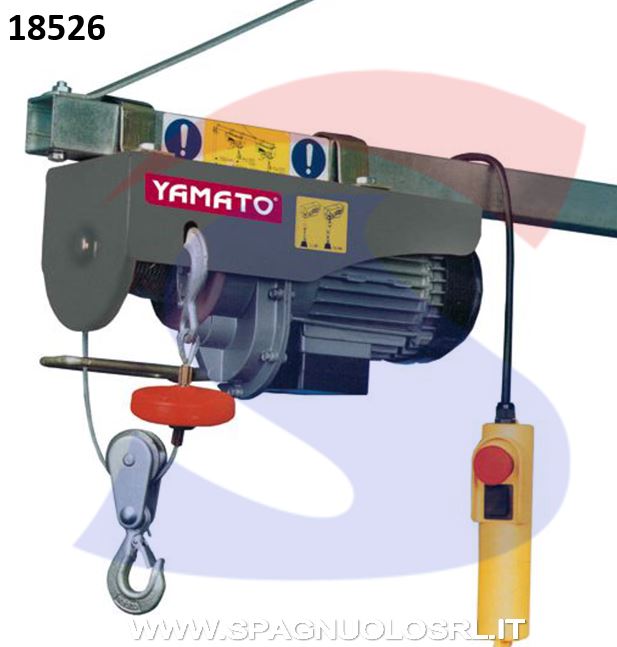 PARANCO ELETTRONICO A FUNE 125/250KG - YAMATO 91421