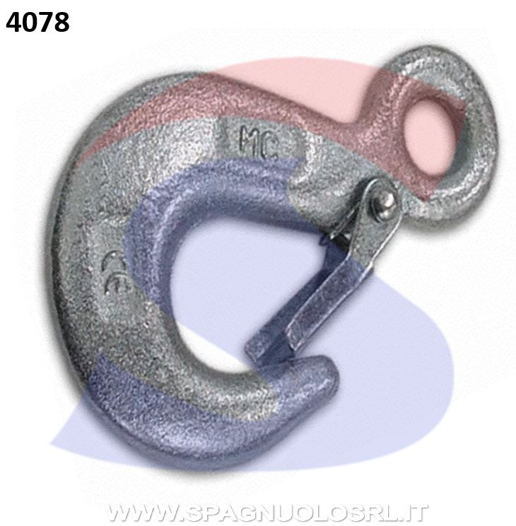 GANCIO DI SOLLEVAMENTO ZN PORT. 500 KG - DE SANTIS 53093