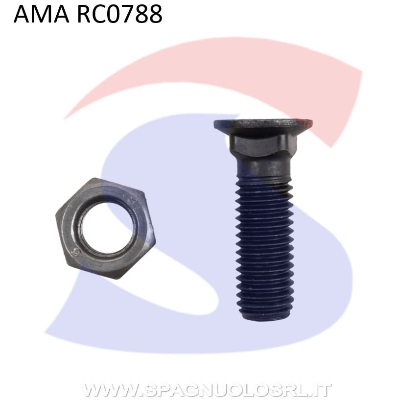 BULLONE M16X40 T.SVAS.PIANA QUADRO SOTTO TESTA - AMA RC0788