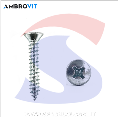 VITI AUTOF ZN 4,2X16 A TSPCON IMPRONTA A CROCE - AMBROVIT 17451