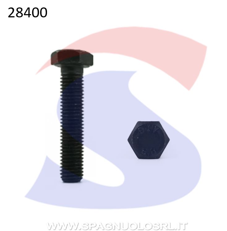 VITE T.ESAG. 8.8 M16X120 PASSOGROSO TOTAL.FILET.BRUNITA - VITI VITTEM16X120TF