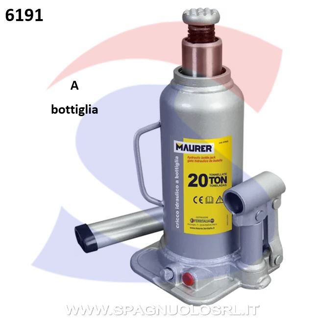 CRICCO IDRAULICO DA 20 TON. A BOTTIGLIA - MAU 97825