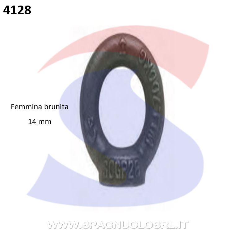 GOLFARE FEMMINA BRUNITA 14 MM - DE SANTIS 14514BR
