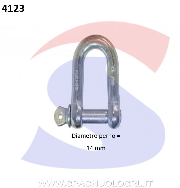 GRILLO MANIGLIONE ZINCATO M14 - DE SANTIS 86245