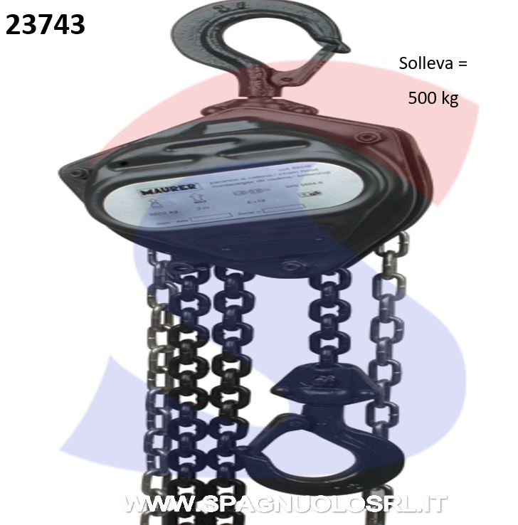 PARANCO A CATENA 500KG - MAU 93888