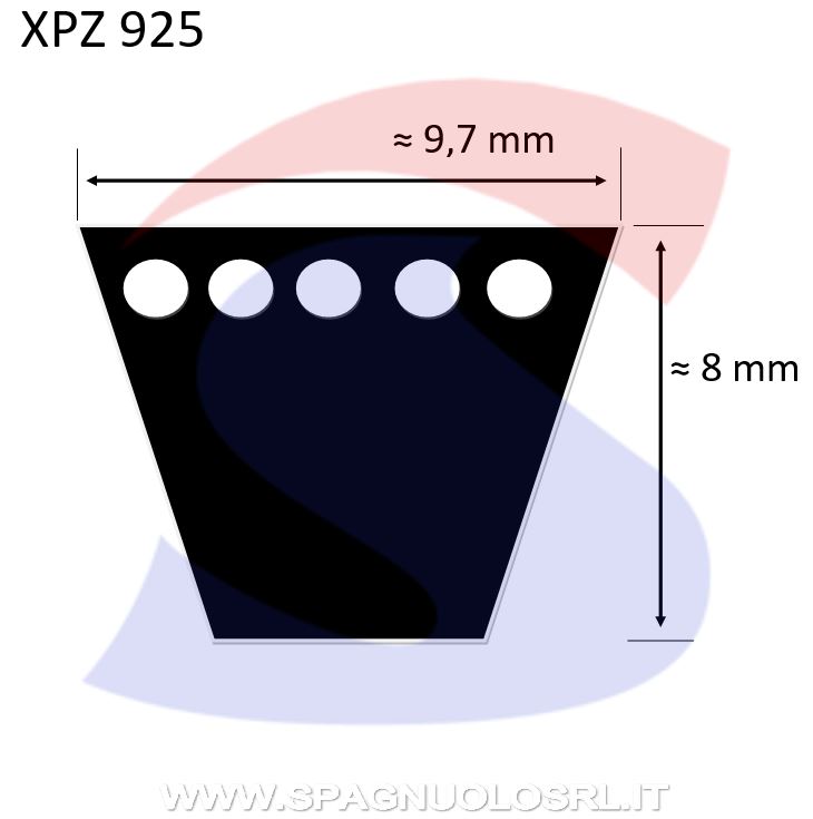 CINGHIA OPT XPB2360 - OPTIBELT XPB2360