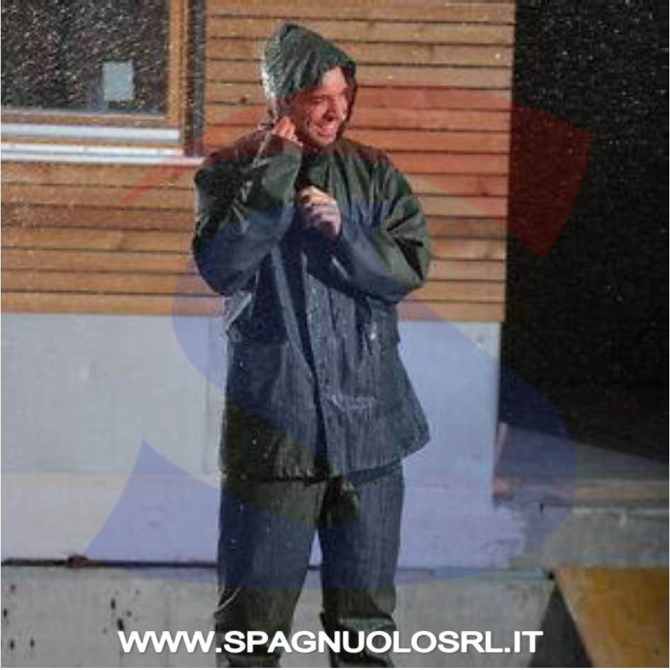 Completo impermeabile Taglia L, Blu - EDIS 0031226