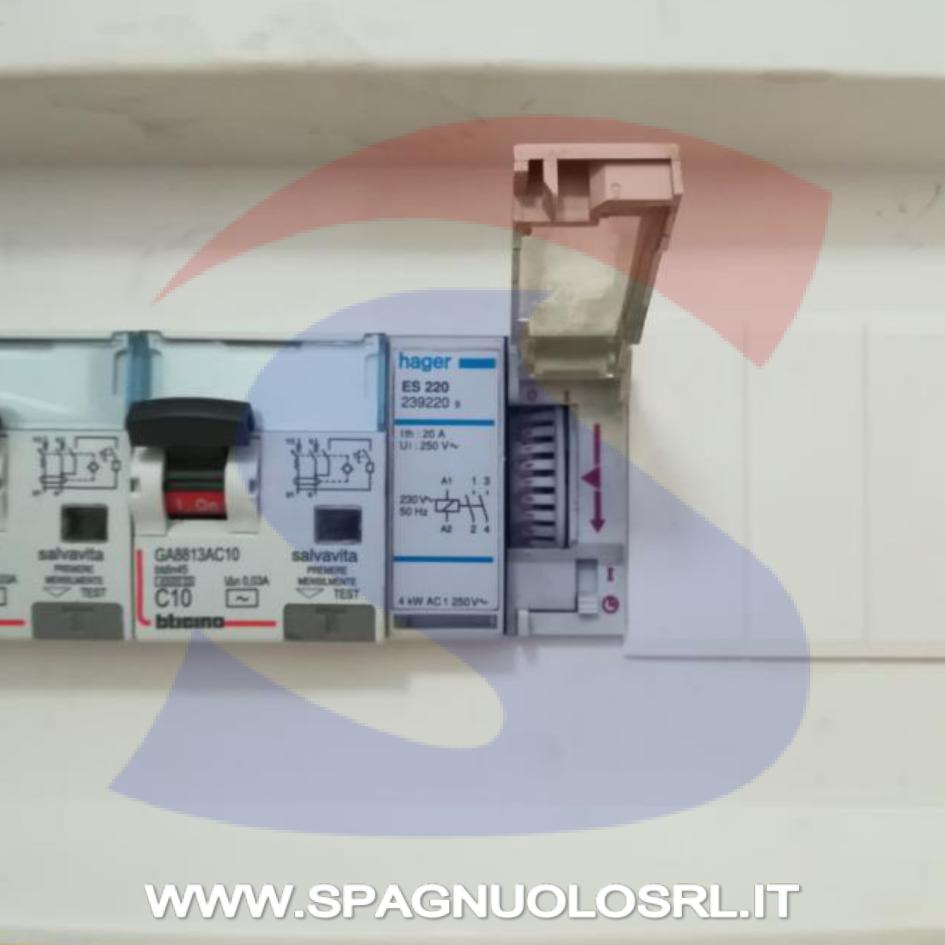 Interruttore orario meccanico 1NO da 16 A e 230 V - TECNOSWITCH OR101DI
