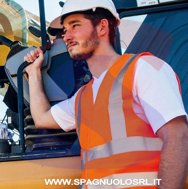 GILET ALTA VISIBILITÁ ARANCIONE - SIPAFER 490178