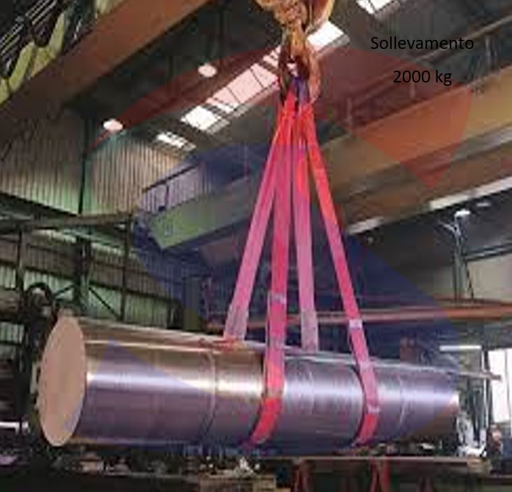 GANCIO DI SOLLEVAMENTO ZN PORT.2500 KG - DE SANTIS 14552
