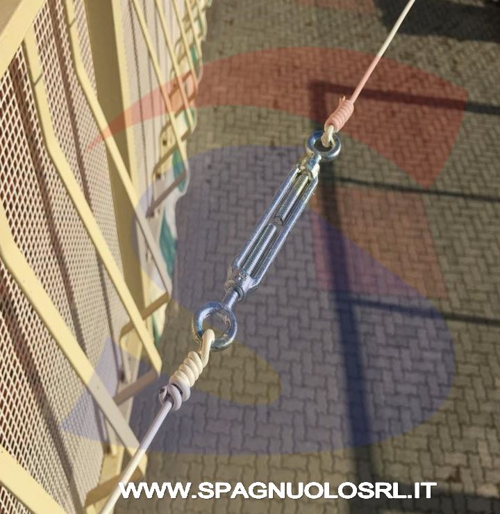 TENDITORE 2 OCCHI MM20 ZINCATO - DE SANTIS 86216