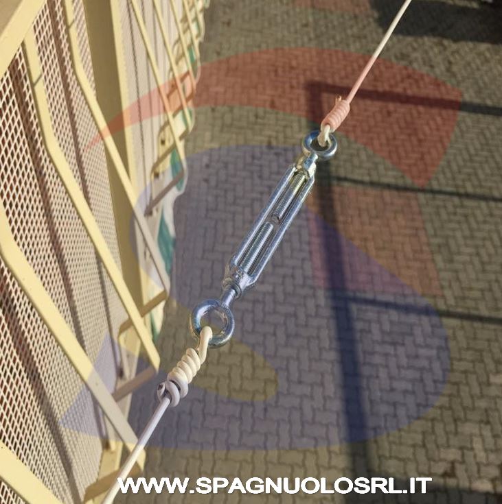 TENDITORE 2 OCCHI MM22 ZINCATO - DE SANTIS 53137