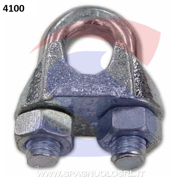 MORSETTO A CAVALLOTTO ZINCATO MM5 - DE SANTIS 86202