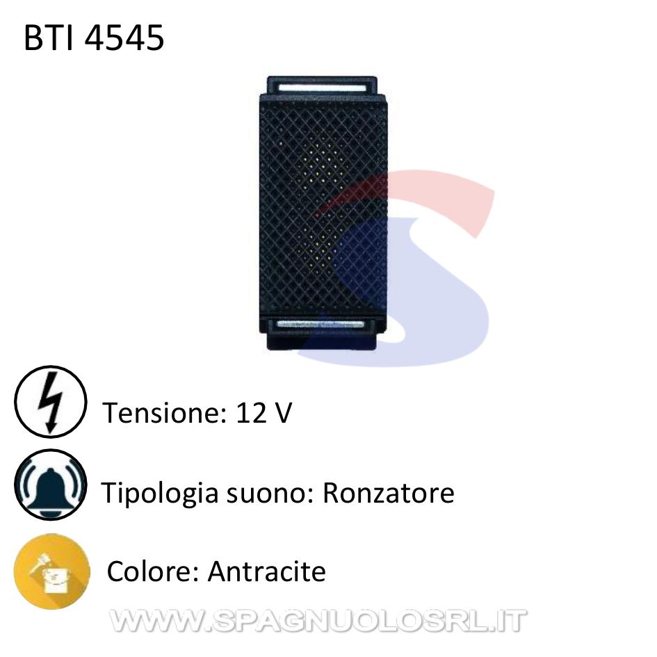 Ronzatore serie "Living Classic" 12 V, Antracite - BTICINO 4545