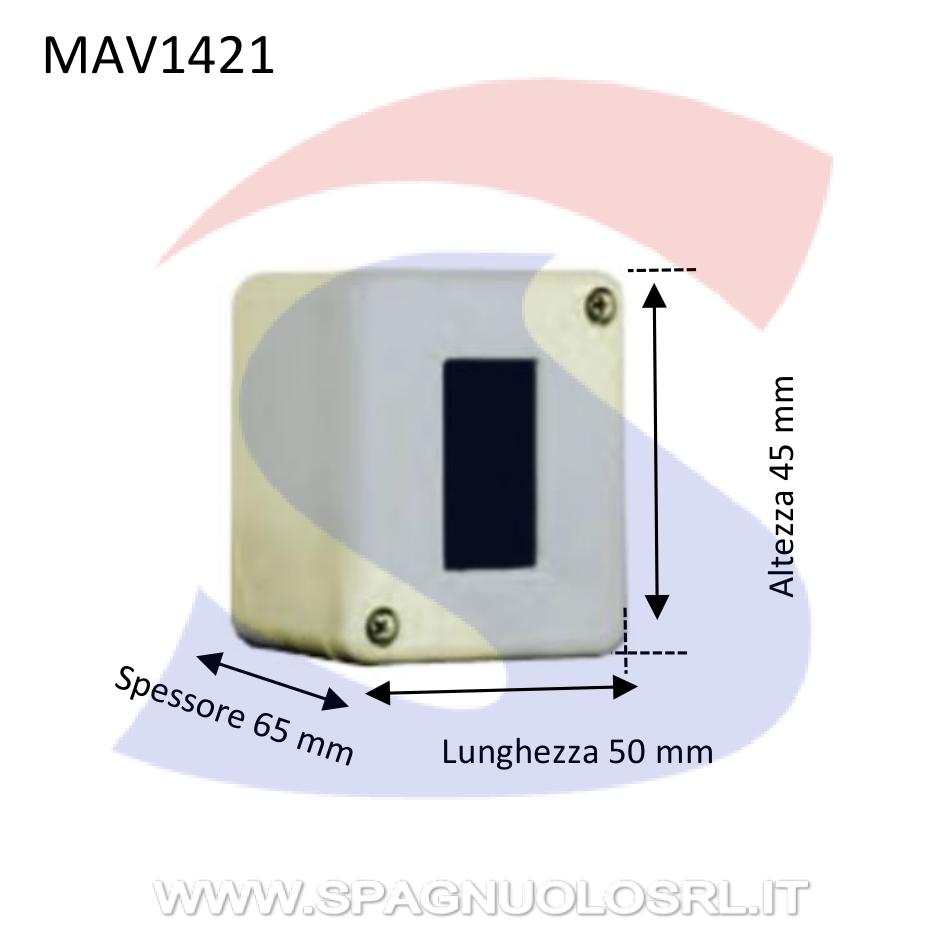 Cassetta portafrutti da esterno 50x45x65 mm 1 posto - MARLANVIL 1421