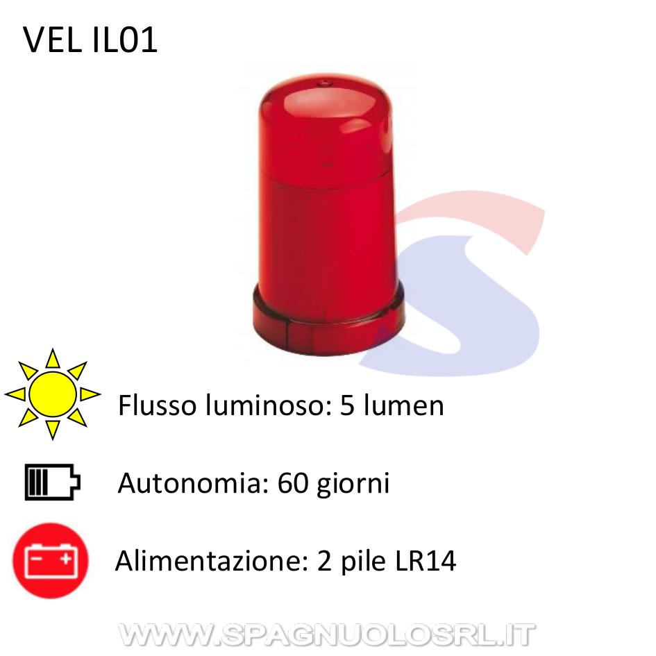 Lumino votivo Led a batteria 5 Lumen - VELAMP INDUSTRIES IL01