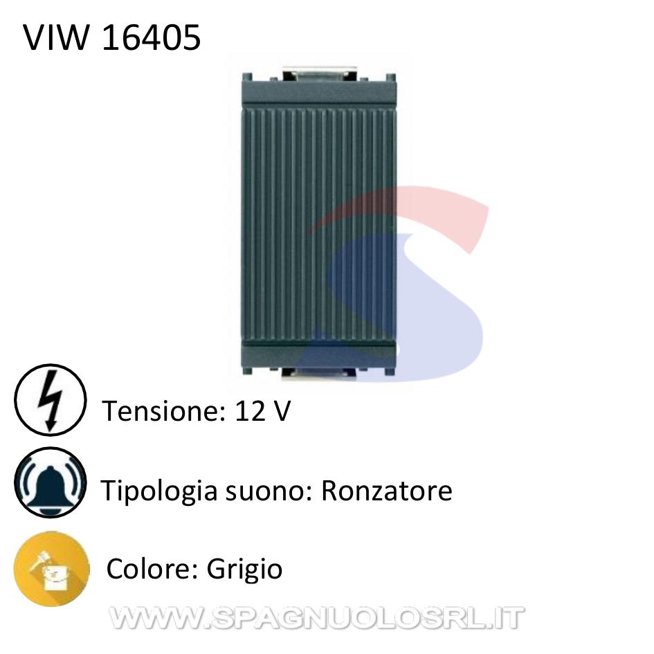 Ronzatore serie "Idea" 12 V, Grigio - VIMAR 16405