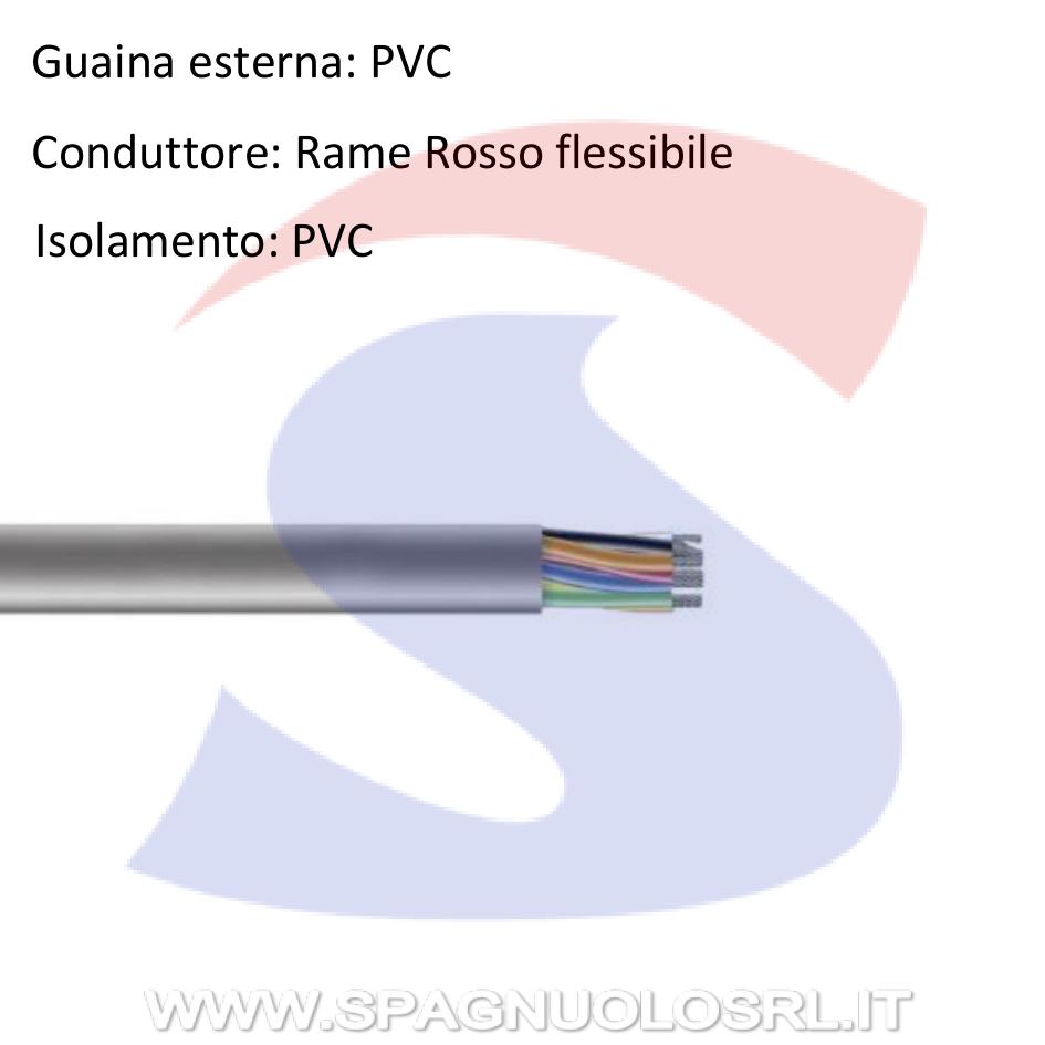 Cavo citofonico 10 x 0,50 mm ² - 9X9 CAVI CIT10F5/GUA