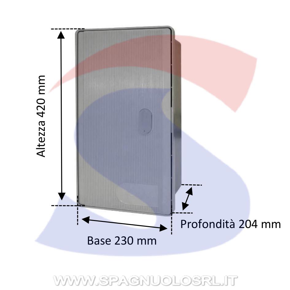 Contenitore per gruppi di misura 230 x 420 x 204 mm - OEC N0ST0117