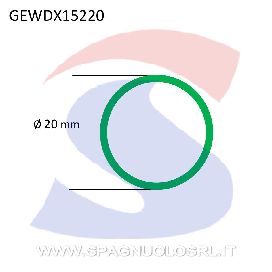 Tubo pieghevole medio Verde FK15 Ø 20 mm senza tiracavo - GEWISS DX15220