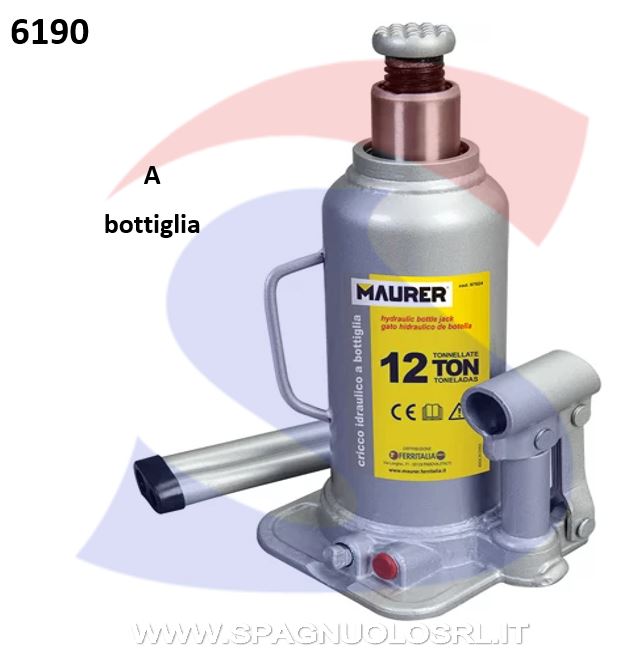 CRICCO IDRAULIC FINO A 12 TON. A BOTTIGLIA - MAU 97824