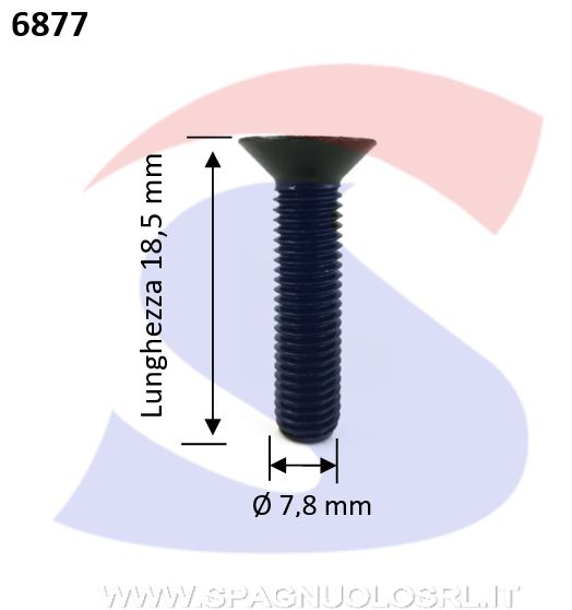 VITE IN POLL. 5/16X3/4" T.SVASPIANA ESAG.INC - VITI TSPEIPOL5/16X3/4