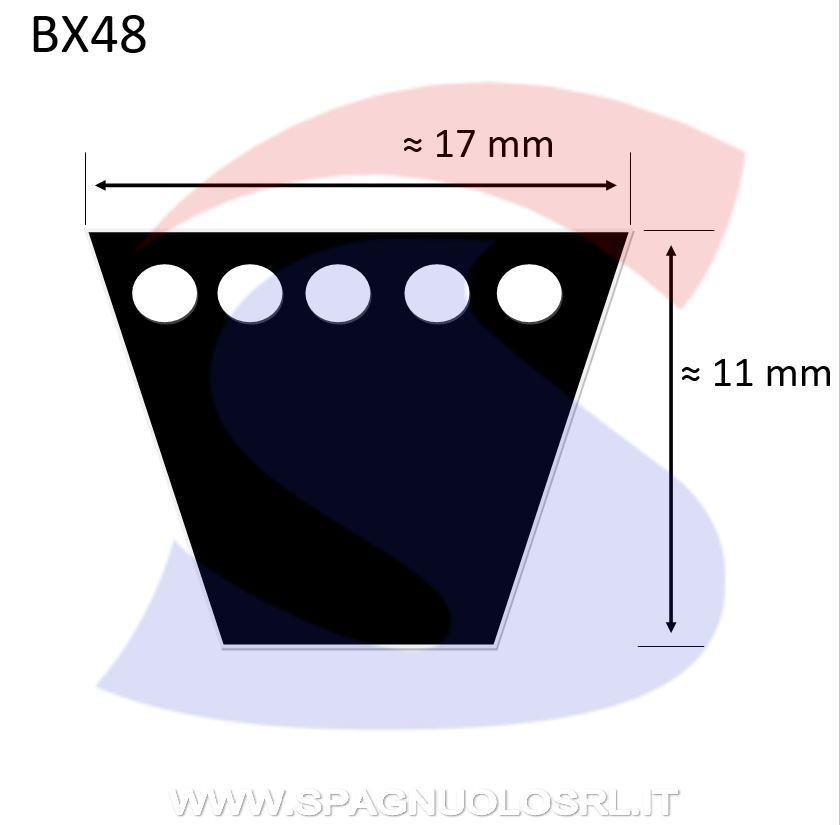 CINGHIA PIBELT BX48 - PIBELT BX48