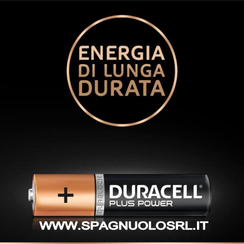 Batterie Alcaline PLUS POWER AAA 1,5 V - DURACELL MN2400/8