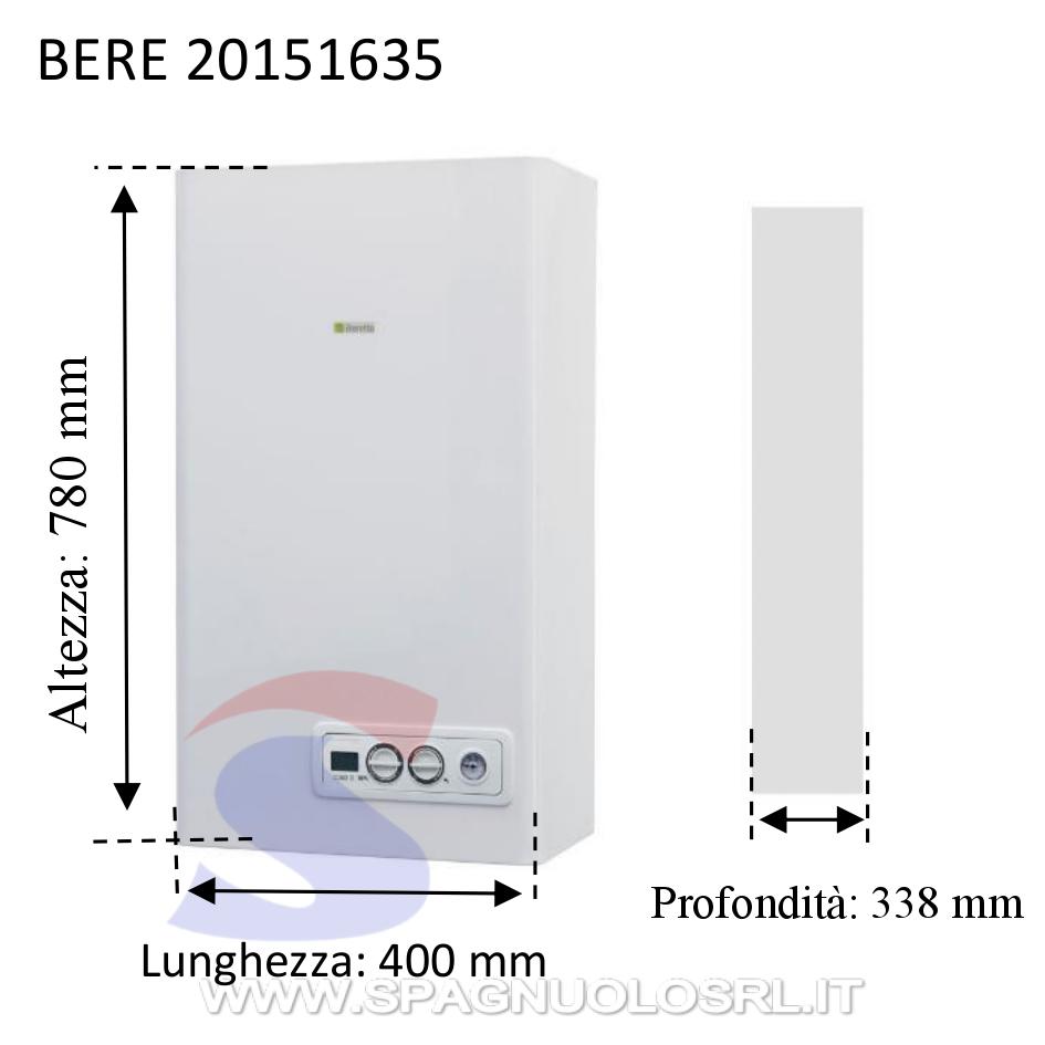 Caldaia murale a condensazione Metano con post scambiatore - BERETTA 99688721