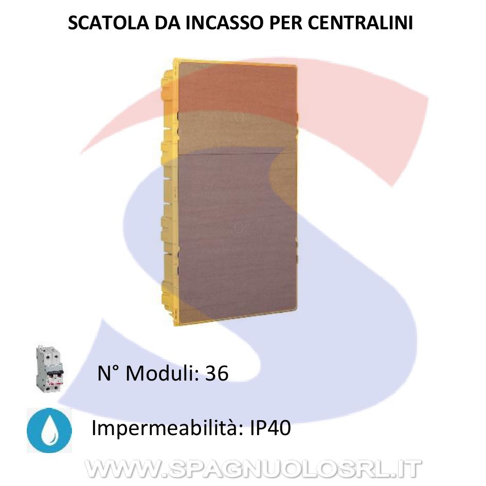 Scatola da incasso per centralino da 36 moduli DIN - BTICINO F315S36D3