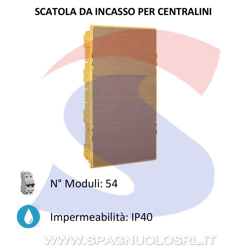 Scatola da incasso per centralino da 54 moduli DIN - BTICINO F315S54