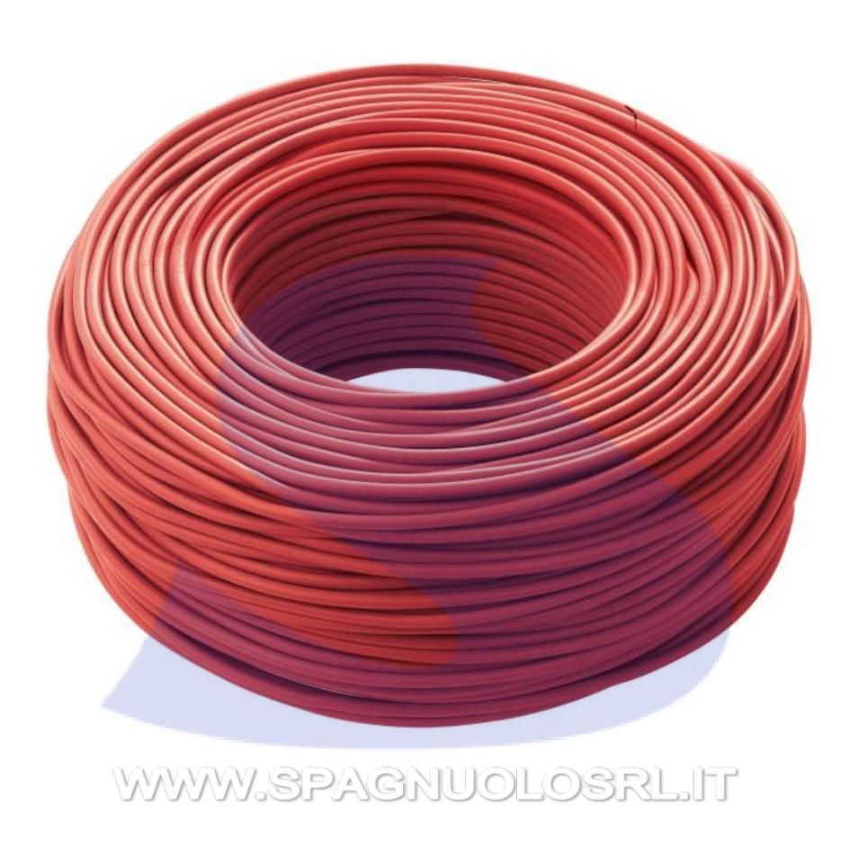 Cavo FS17 1X4 Rosso - 9X9 CAVI FS171X4RO
