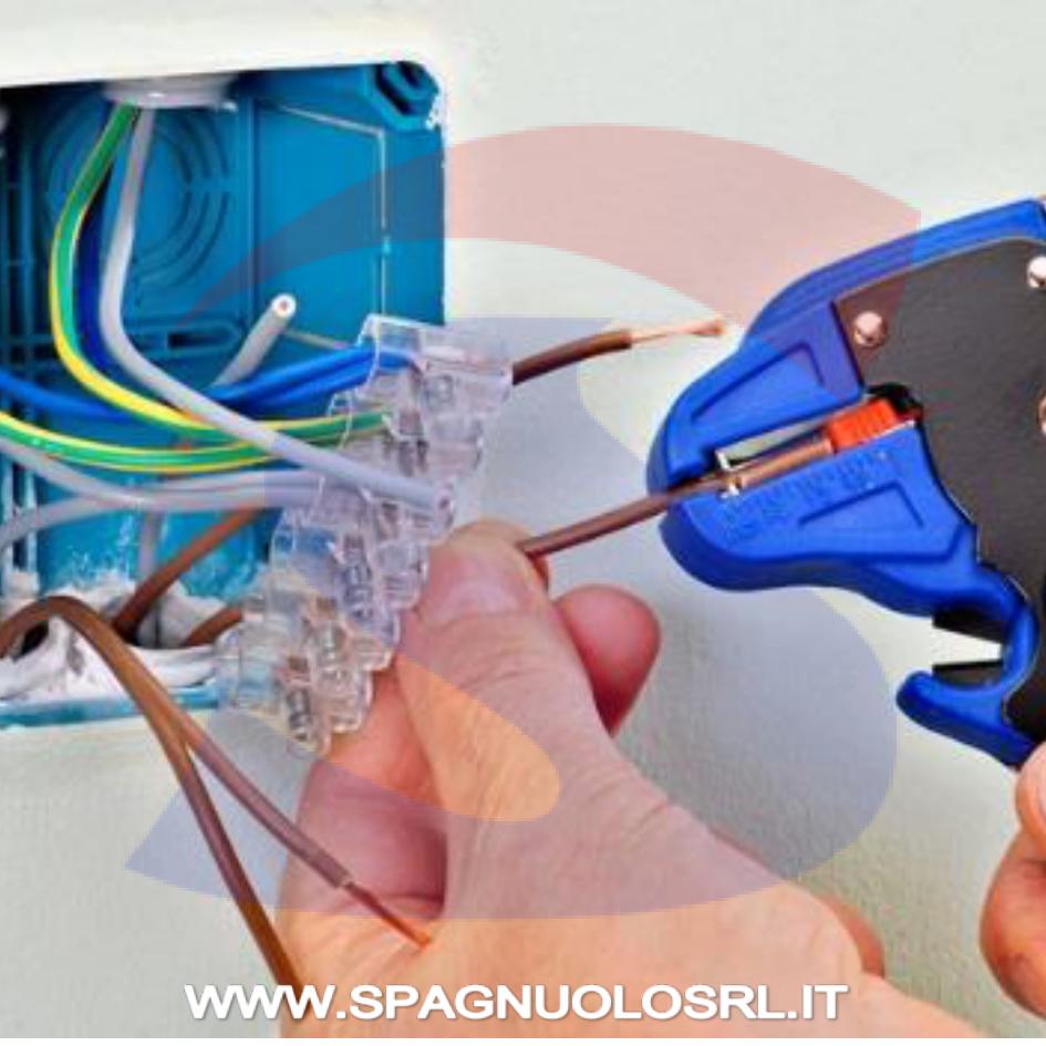 Pinza crimpatrice multifunzione con spellacavi - MED CRI-01