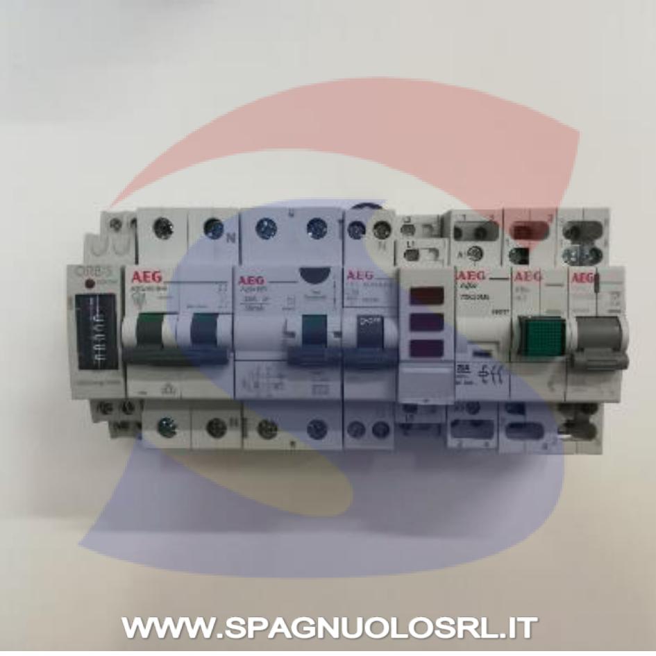 Commutatore bipolare 32 A 240 V, 1 modulo - AEG GSV2032/ANN