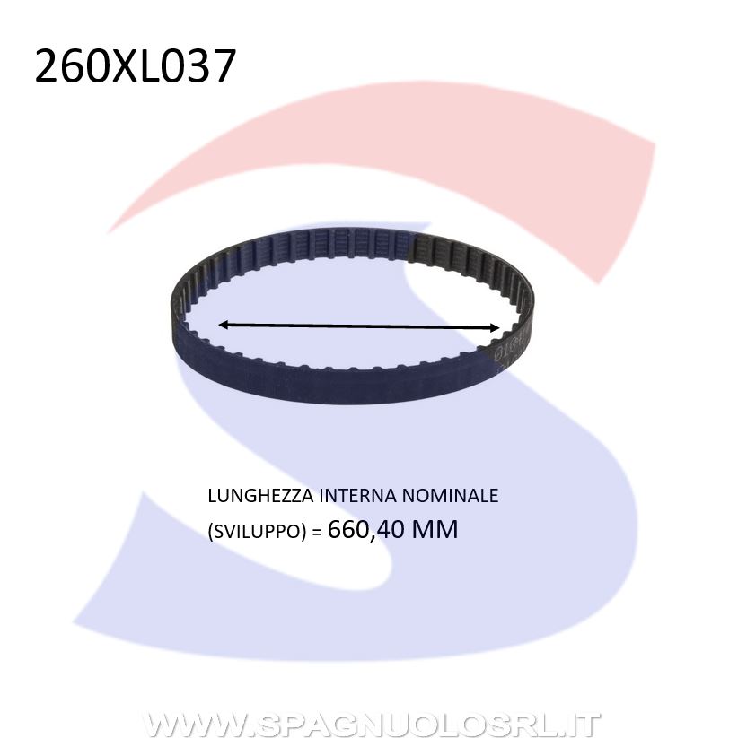 CINGHIA OPT 260XL037 - OPTIBELT 260XL037