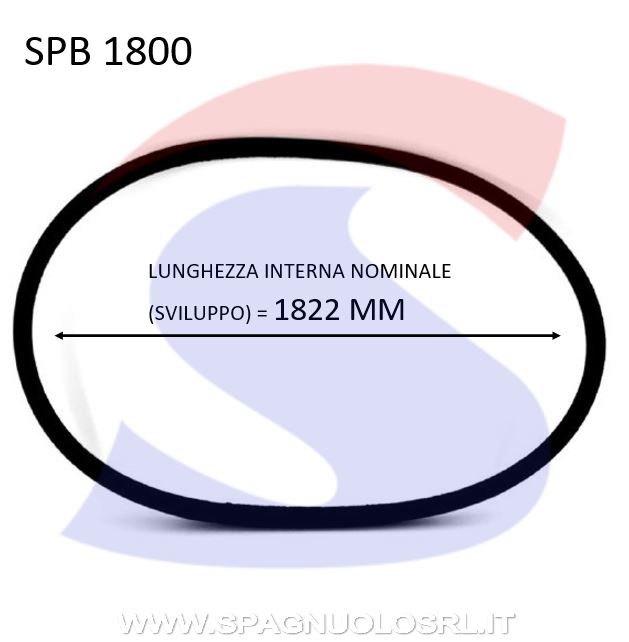 CINGHIA PIBELT SPB1800 - PIBELT SPB1800