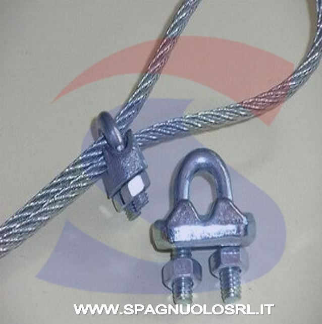 MORSETTO A CAVALLOTTO ZINCATO MM5 - DE SANTIS 86202