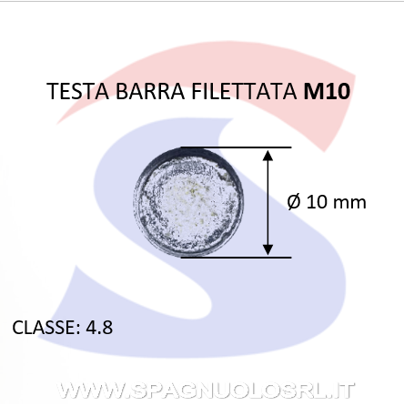 BARRA FILETTATA ZINC.1MT 10MMPASSO GROSSO 1,50 - MAU 91584