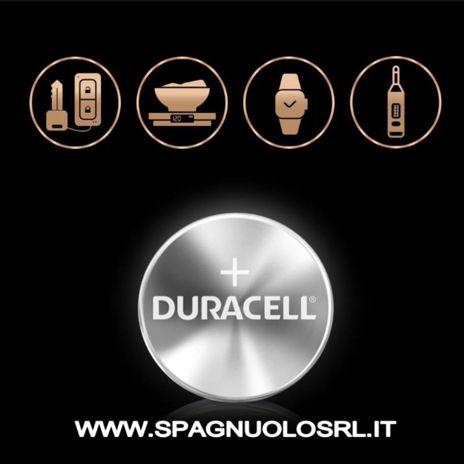 Batterie specialistiche 1620 a bottone al Litio da 3V - DURACELL 1620