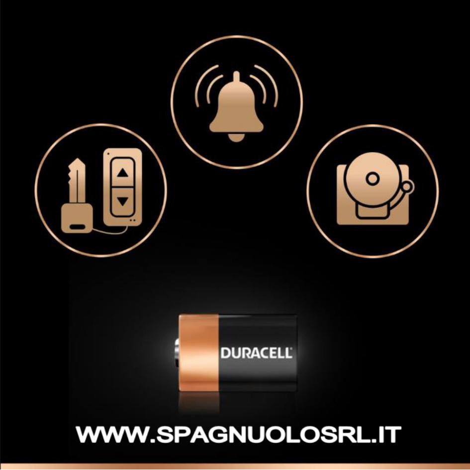 Batterie Duracell specialistiche Alcaline MN21 da 12V - DURACELL MN21/2