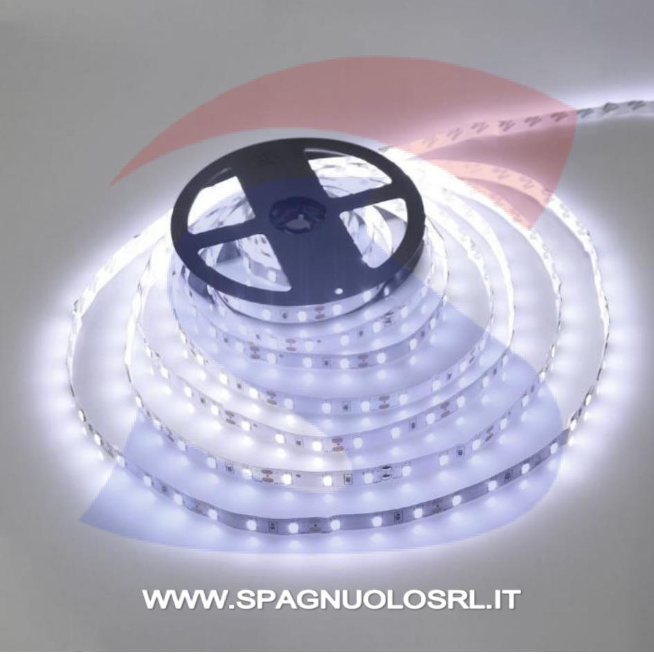 Striscia LED 5 metri monocolore 60 Led/Metro 9W/M - VTAC 212430