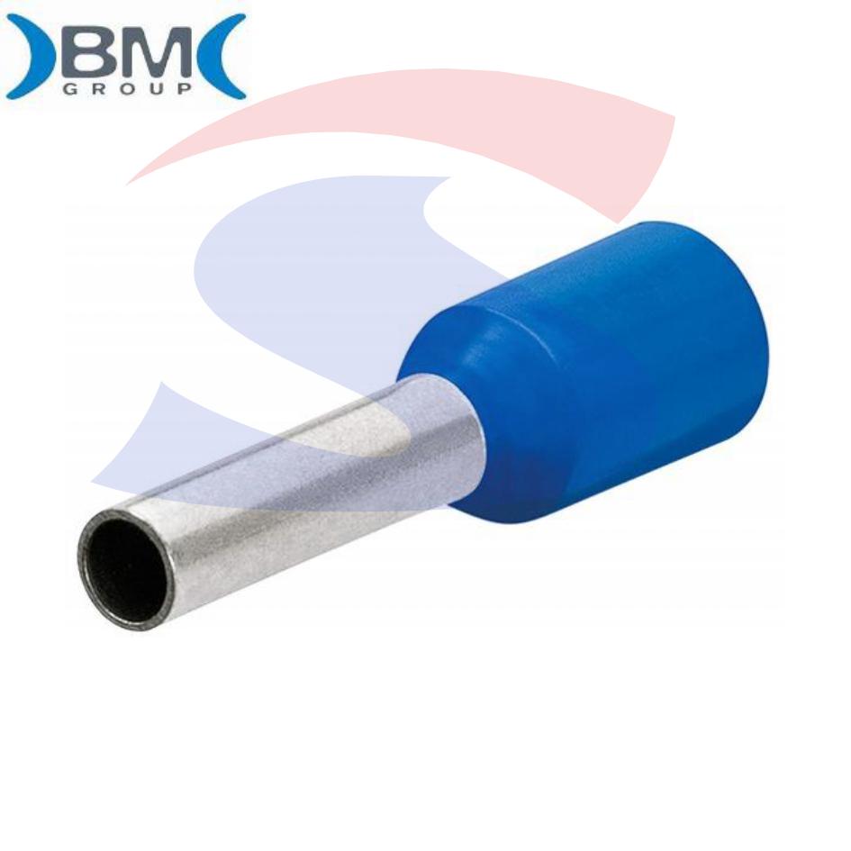 Puntalino a bussola preisolato Blu per cavi da 2,5 mm² - BMM 00507