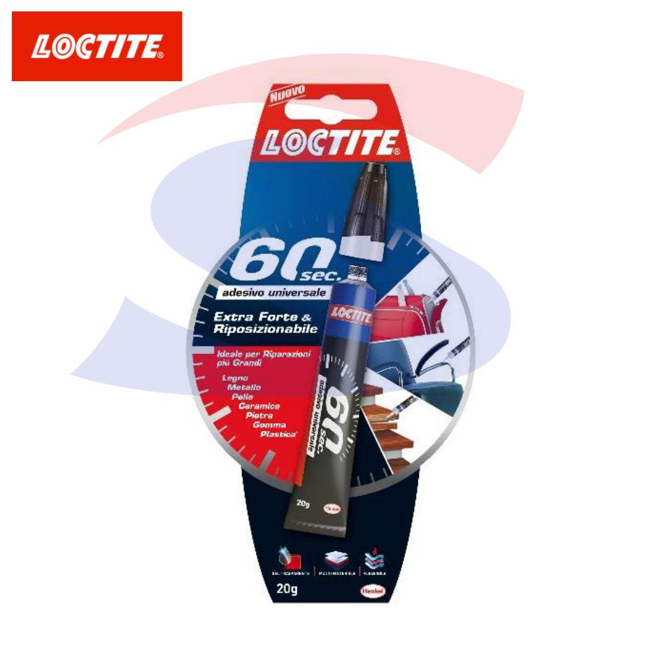 Adesivo universale extra forte "60 secondi" Loctite da 20 gr - LOCTITE 47424