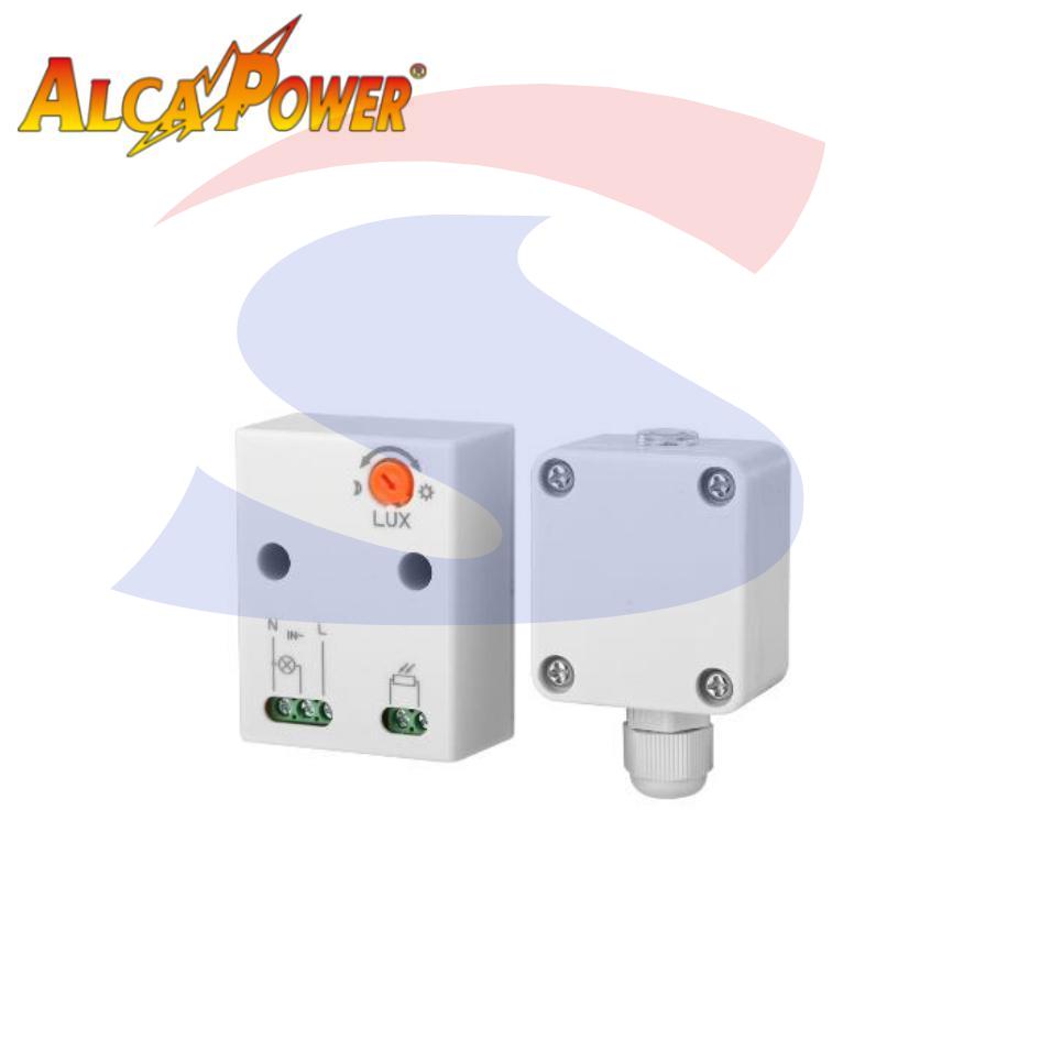 Sensore crepuscolare 15A, IP65 - ALCAPOWER 930256