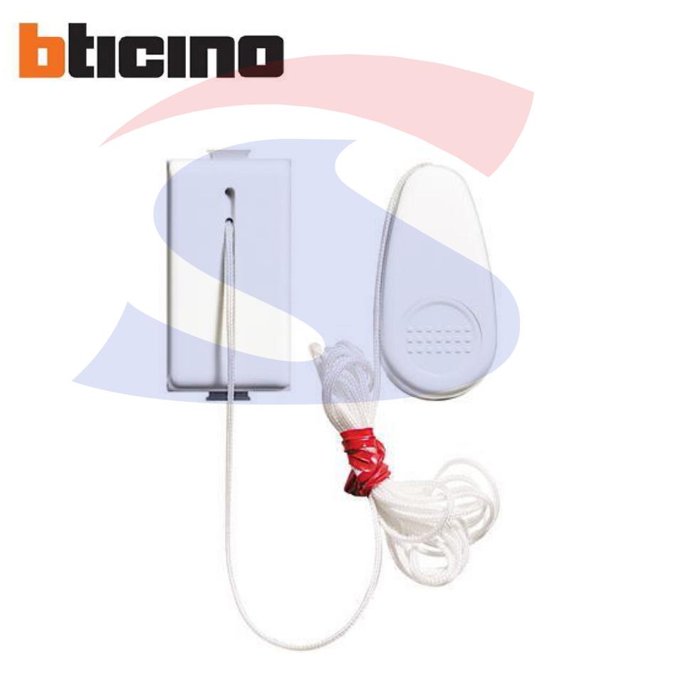 Pulsante a tirante serie "MATIX" 1P NO 10A 250V, Bianco - BTICINO AM5006