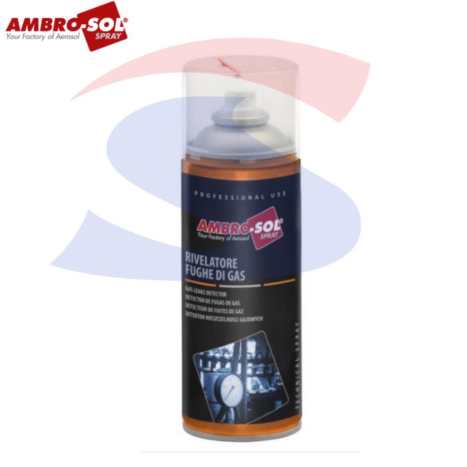 Rivelatore fughe di gas Ambro-sol da 400 ml - AMBROSOL W507