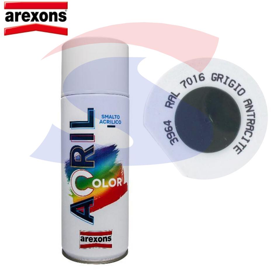 Vernice Acricolor Arexons color Grigio antracite da 400 ml - AREXONS 3964/ANN